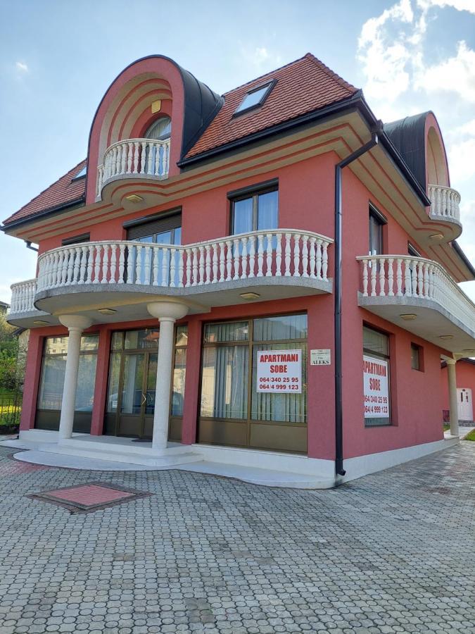 Aleks Sobe Hotel Banja Koviljaca Exterior photo